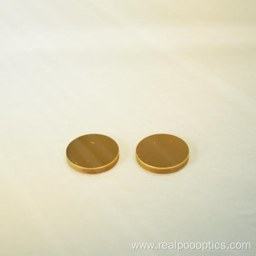 12.7 mm diameter Protected Gold BK7 Flat Mirror